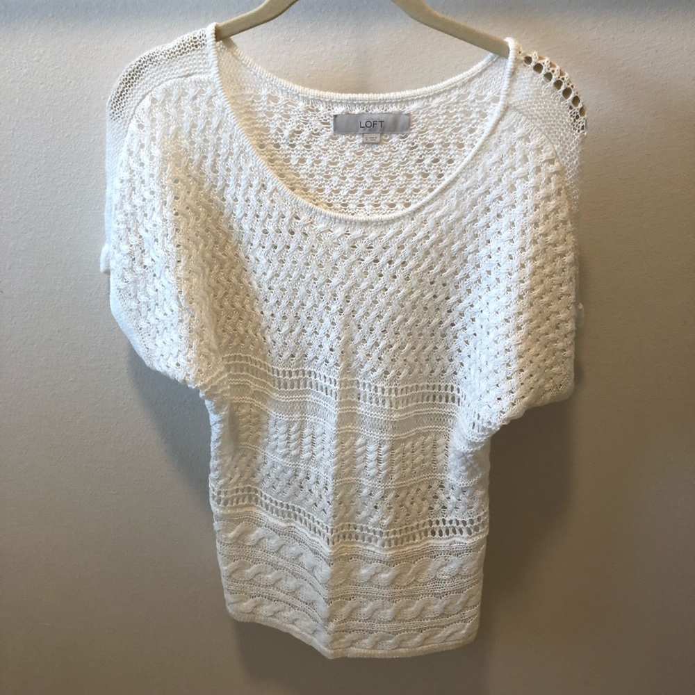 Loft crochet summer top